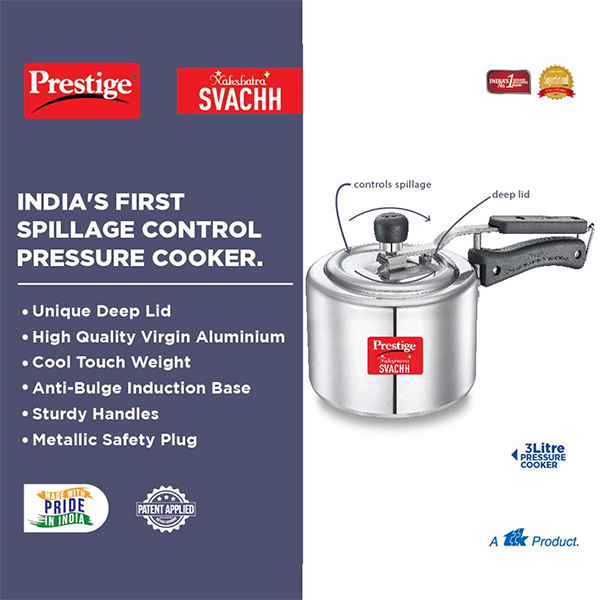 PRESTIGE 3 Ltr Cooker-2