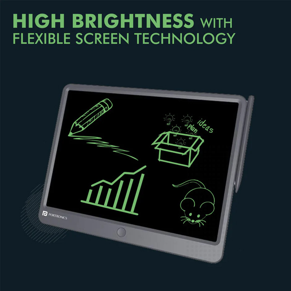 Portronics Ruffpad 15 Monocolor LCD-0