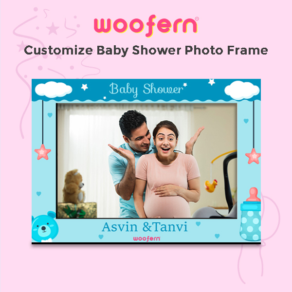Personalized Baby Shower Photo Frame