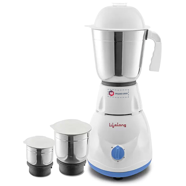 Lifelong LLMG21 Maxo 500 Juicer Mixer Grinder (3 Jars, Blue)