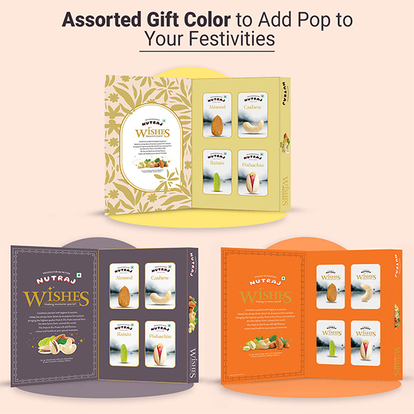 Nutraj Wishes Classic Fusion Diwali Gift Box 800g-5