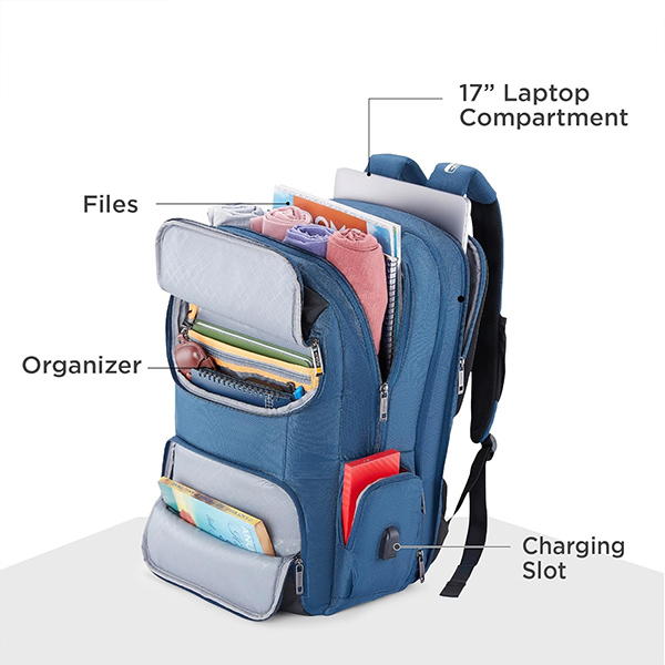 American Tourister Segno VE Laptop Backpack with Custom Logo (Style 04)-2