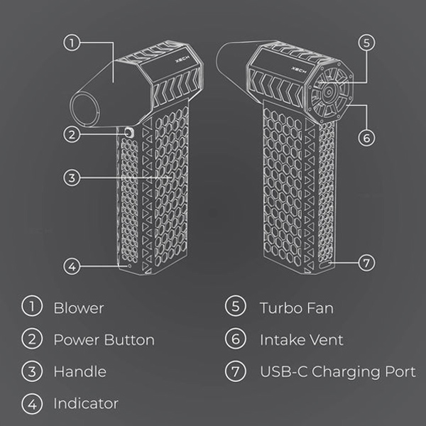 XECH X-Jet Air Duster-7