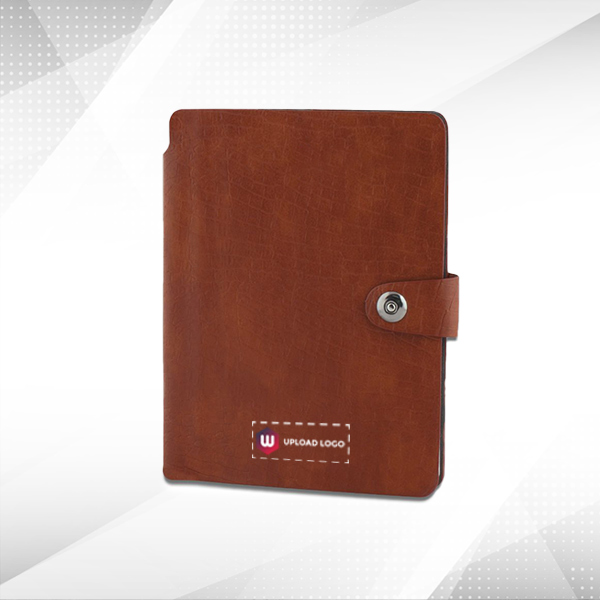 Leather Office Diary – Soft PU Cover with Custom Logo - DM 122