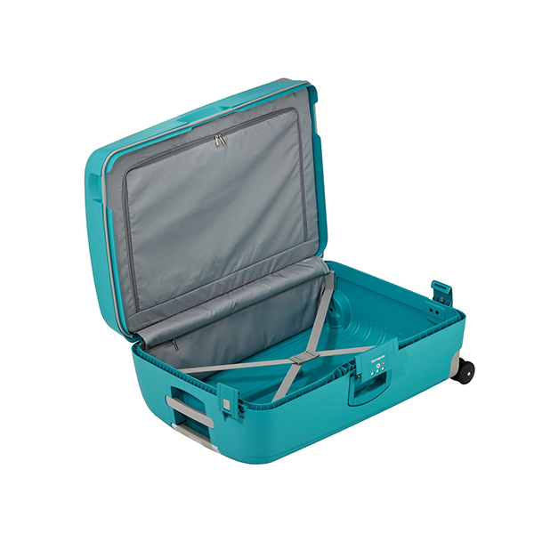 Samsonite S’Cure Cabin Luggage (Aqua Blue)-3