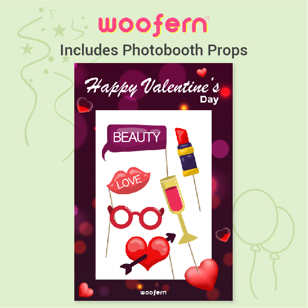 Heartfelt Valentine Photo Booth Frame-3