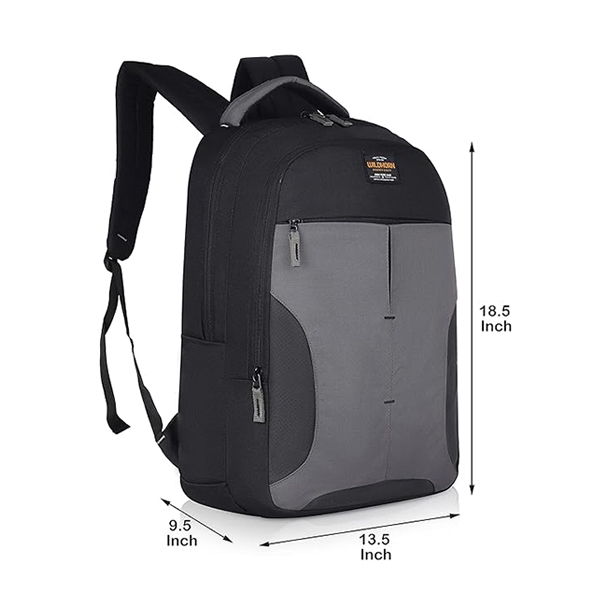 WILDHORN Mannheim Laptop Backpack (Black & Grey)-4