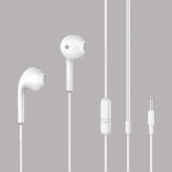 Ambrane EP-38 Wired Earphones white-0