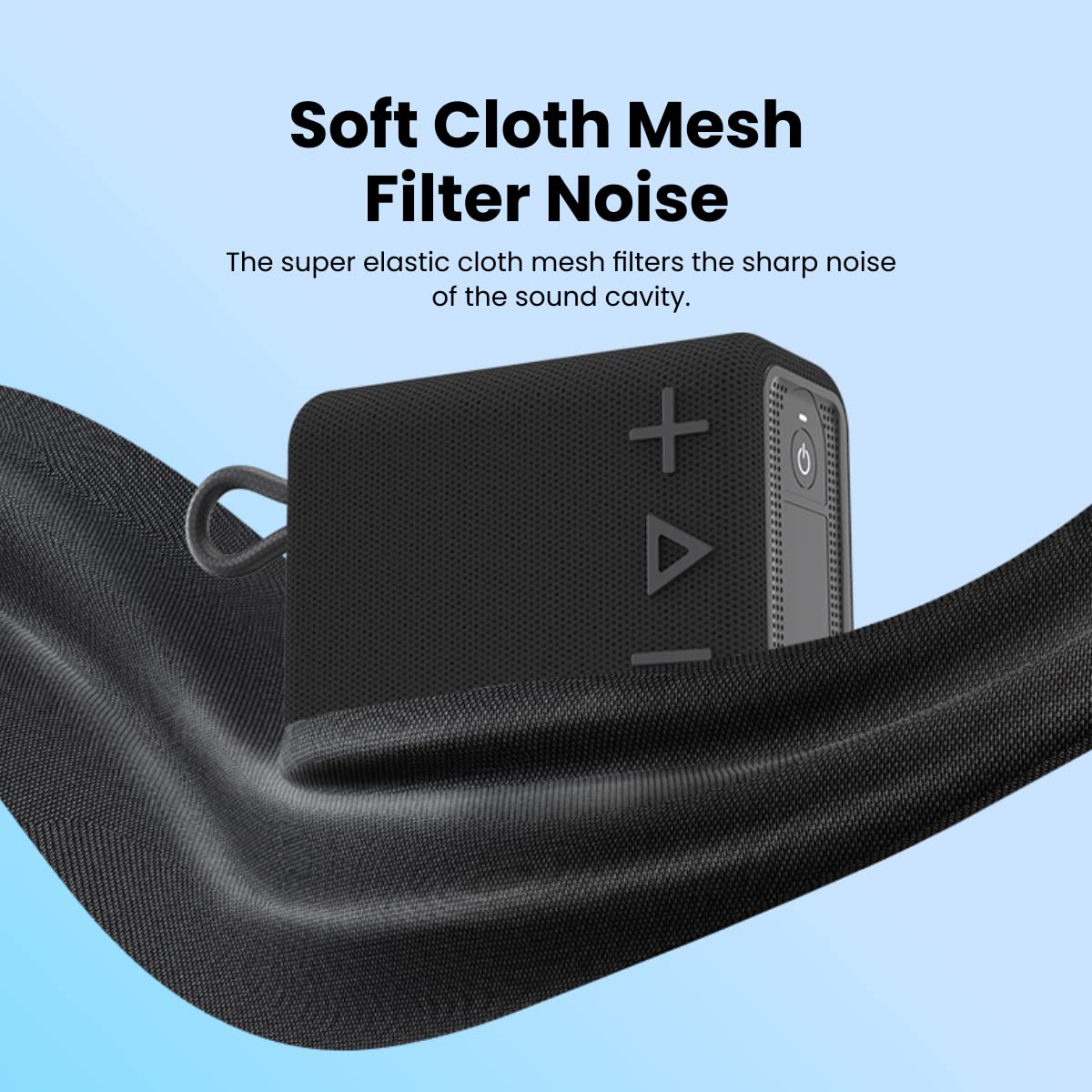 Portronics Breeze 4 Portable 5W Speaker with Mic, 8Hrs Playback (Black)-3