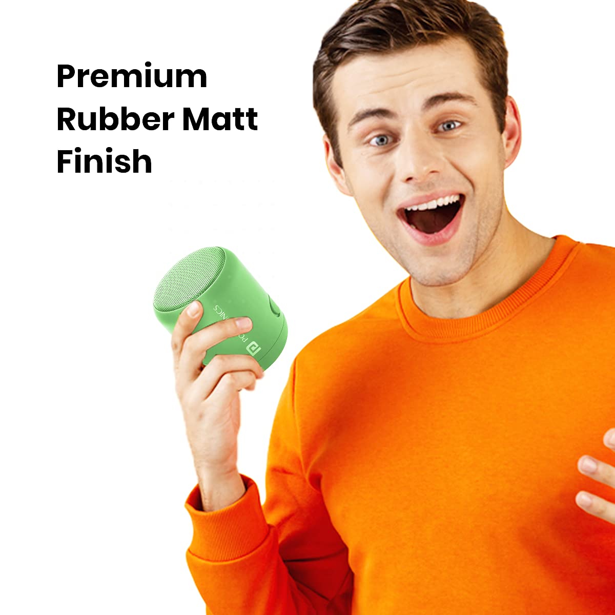 Portronics SoundDrum 1 10W TWS Portable Bluetooth 5.3 Speaker (green)-6