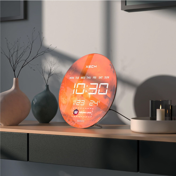 XECH Solaris Plus Mars Clock-7