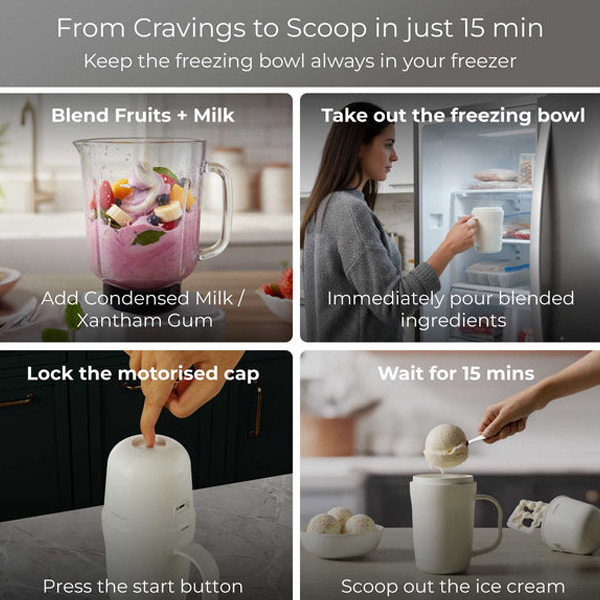 Xech Scoop Portable Icecream Maker-4