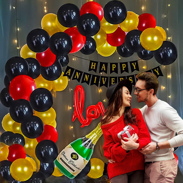 Celebrate Love: Happy Anniversary Balloon Decoration Kit-1