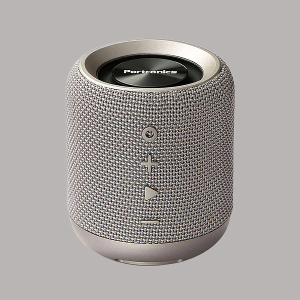 Portronics SoundDrum 10W Portable Speaker (Grey)