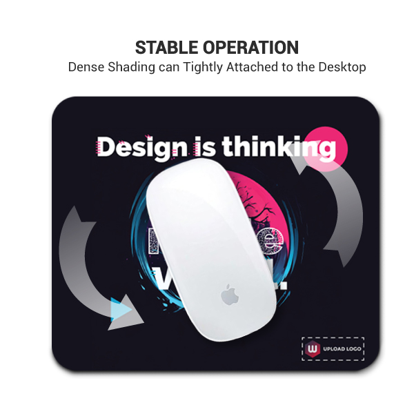 Design is Thinking Mouse Pad with Customized Logo-2