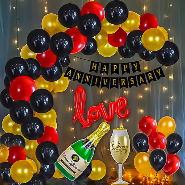 Celebrate Love: Happy Anniversary Balloon Decoration Kit