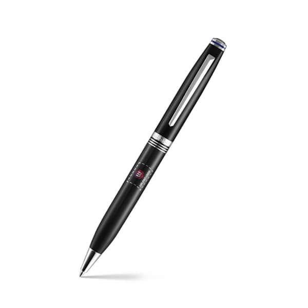 Lapis Bard Contemporary Dark Metal Ballpoint Pen -Customized-0