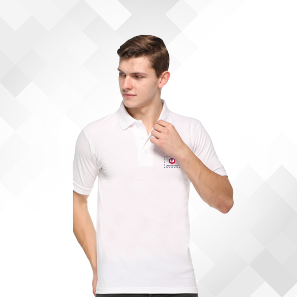 Winbarg Eco-tees Polo - White T-Shirt