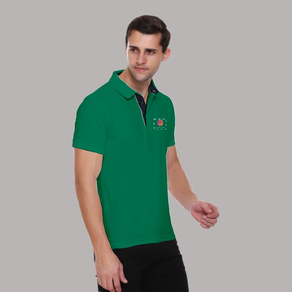 Winbarg Polo T-shirt for Men (Z Green)-2