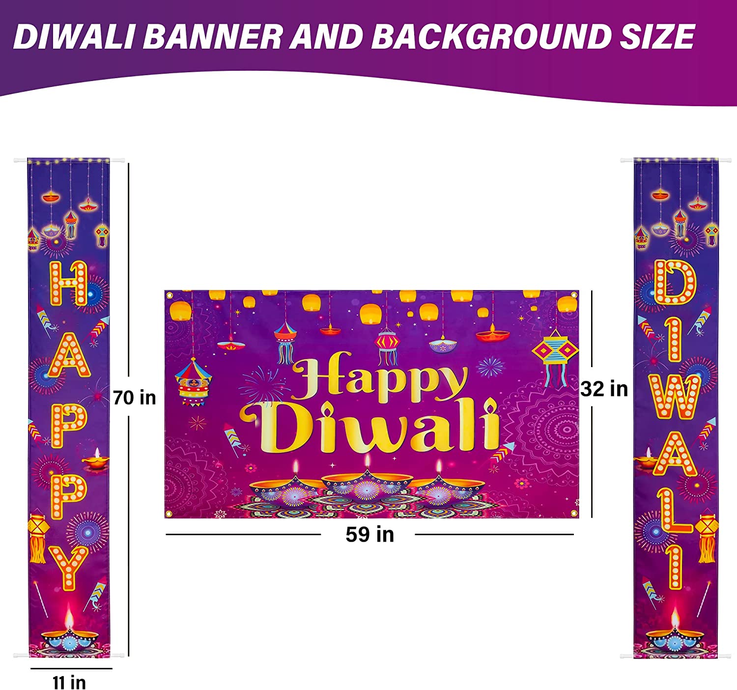 Happy Diwali Banner For Home Entry-5