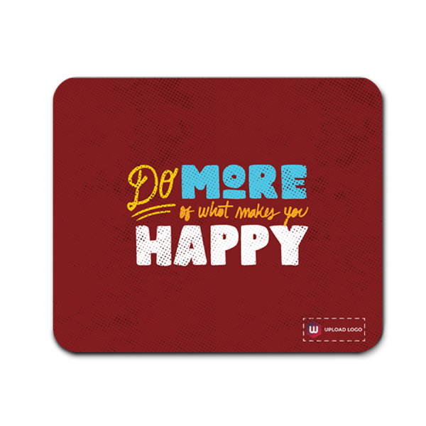 Motivational Quotes Mouse Pad with Customized Logo-0