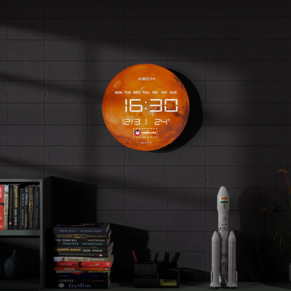 XECH Solaris Plus Mars Clock-8