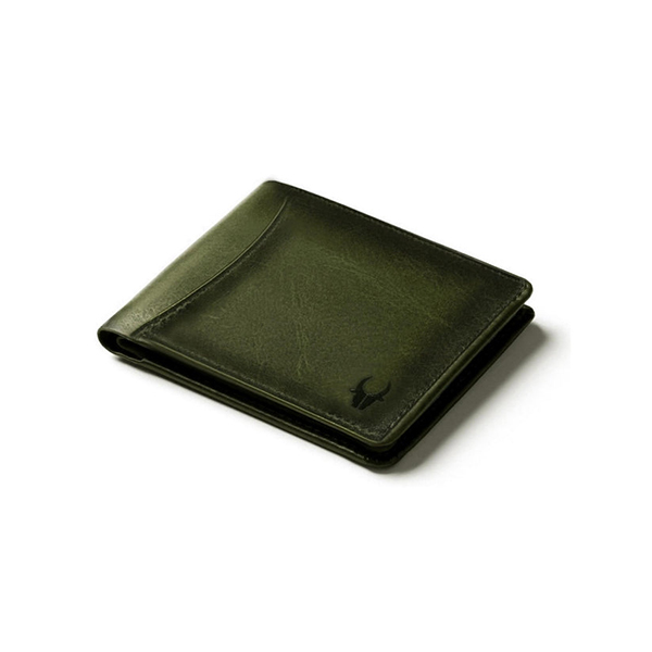 WILDHORN COSTA MESSA Leather Gift Set – Wallet, Keychain & Pen (Forest Green)-1