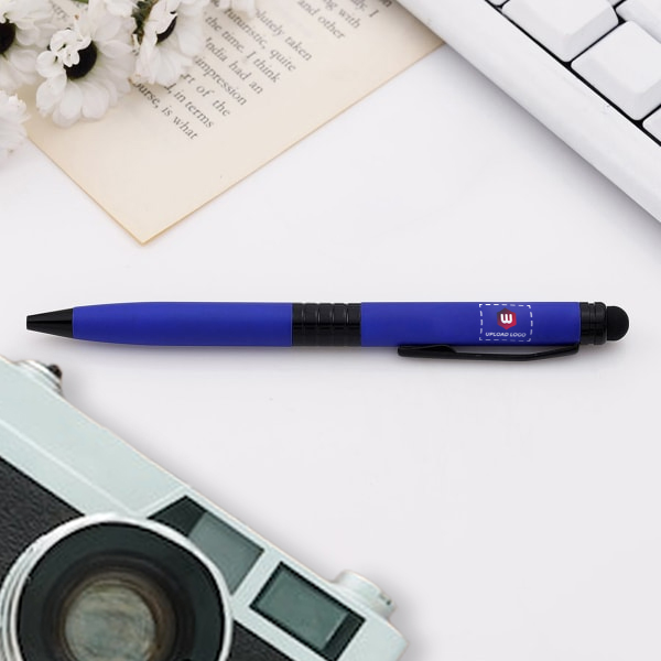 Modern Blue Twist Pen - Customized-0