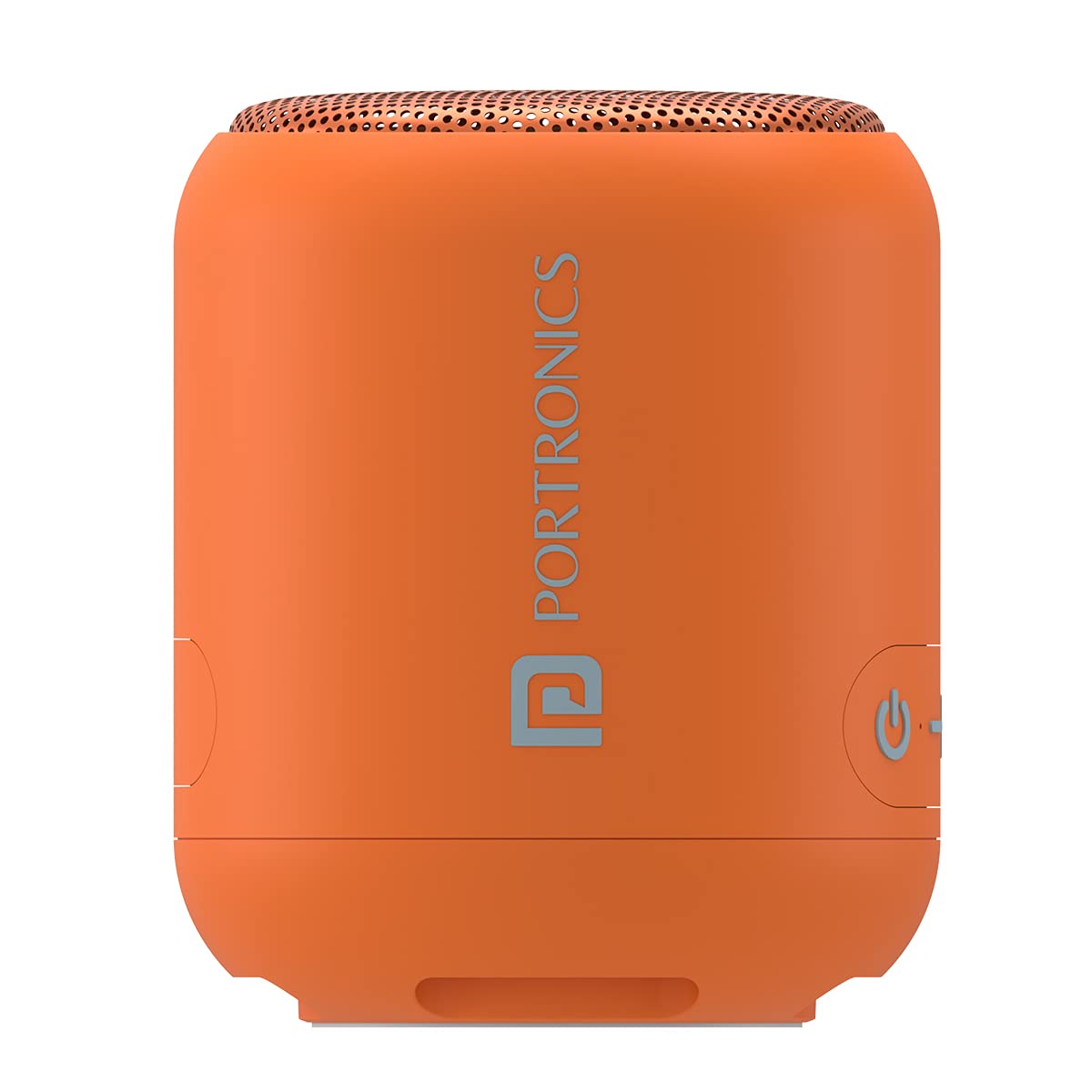 Portronics SoundDrum 1 10W TWS Portable Bluetooth 5.3 Speaker (orange)-0