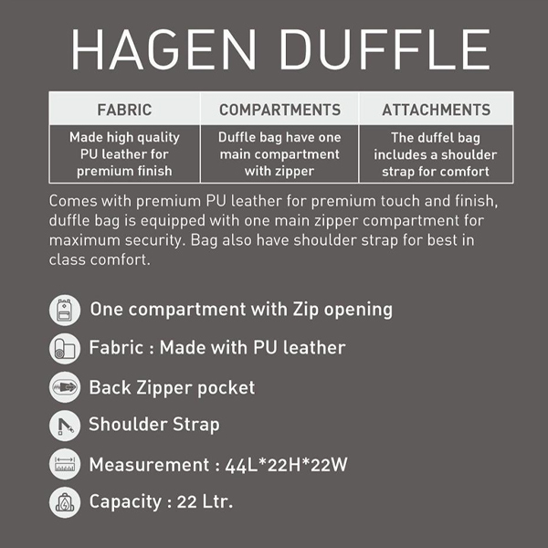 Jack & Jones Hagen Duffle Bag with Custom Logo-4