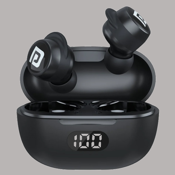 Portronics Harmonics Twins S5  15 Hour Playtime (Black)-0