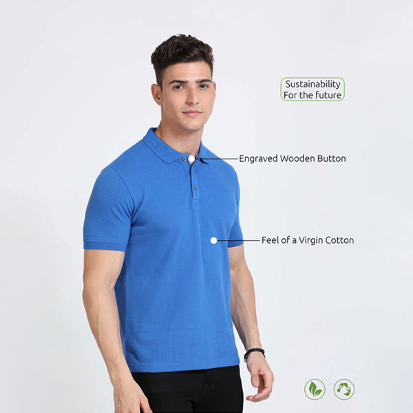 Caslay Polo T-Shirt (Royal Blue)-1