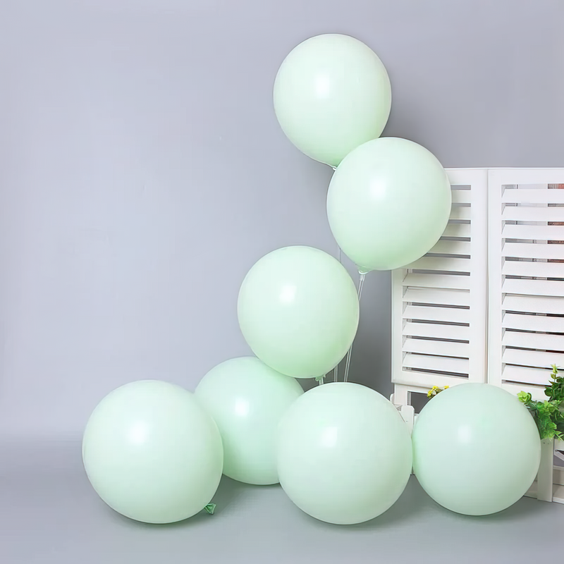 Pastel Green Balloons decoration for boys & girls-50 pcs-5