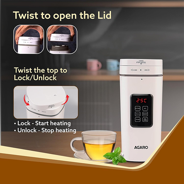 AGARO Delite Portable Electric Kettle - 500 Ml-4
