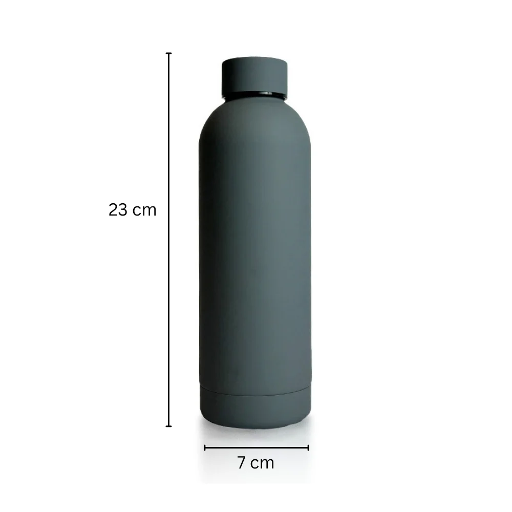 Stainless Steel Rubber Coated Bottle 750ml Hot & Cold with Custom Logo Branding-6