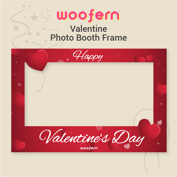 Valentine's Day Photo Booth Frame