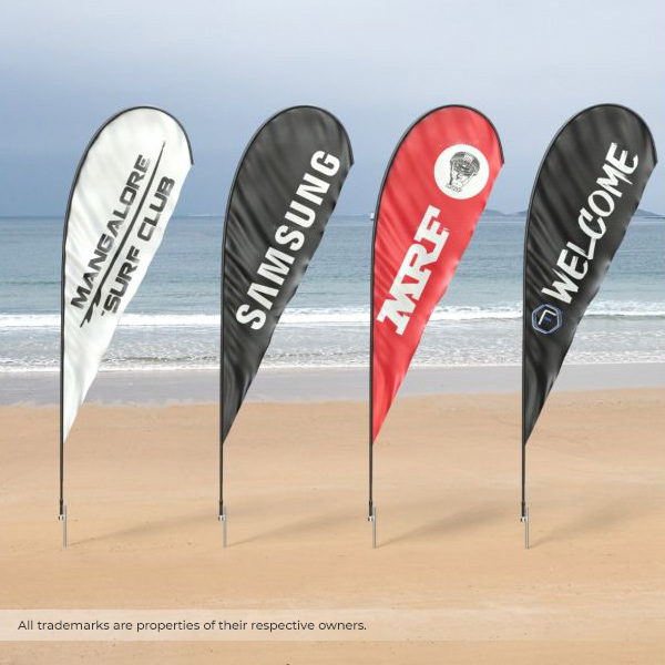 Customized Teardrop Flag for Event & Promotions-3