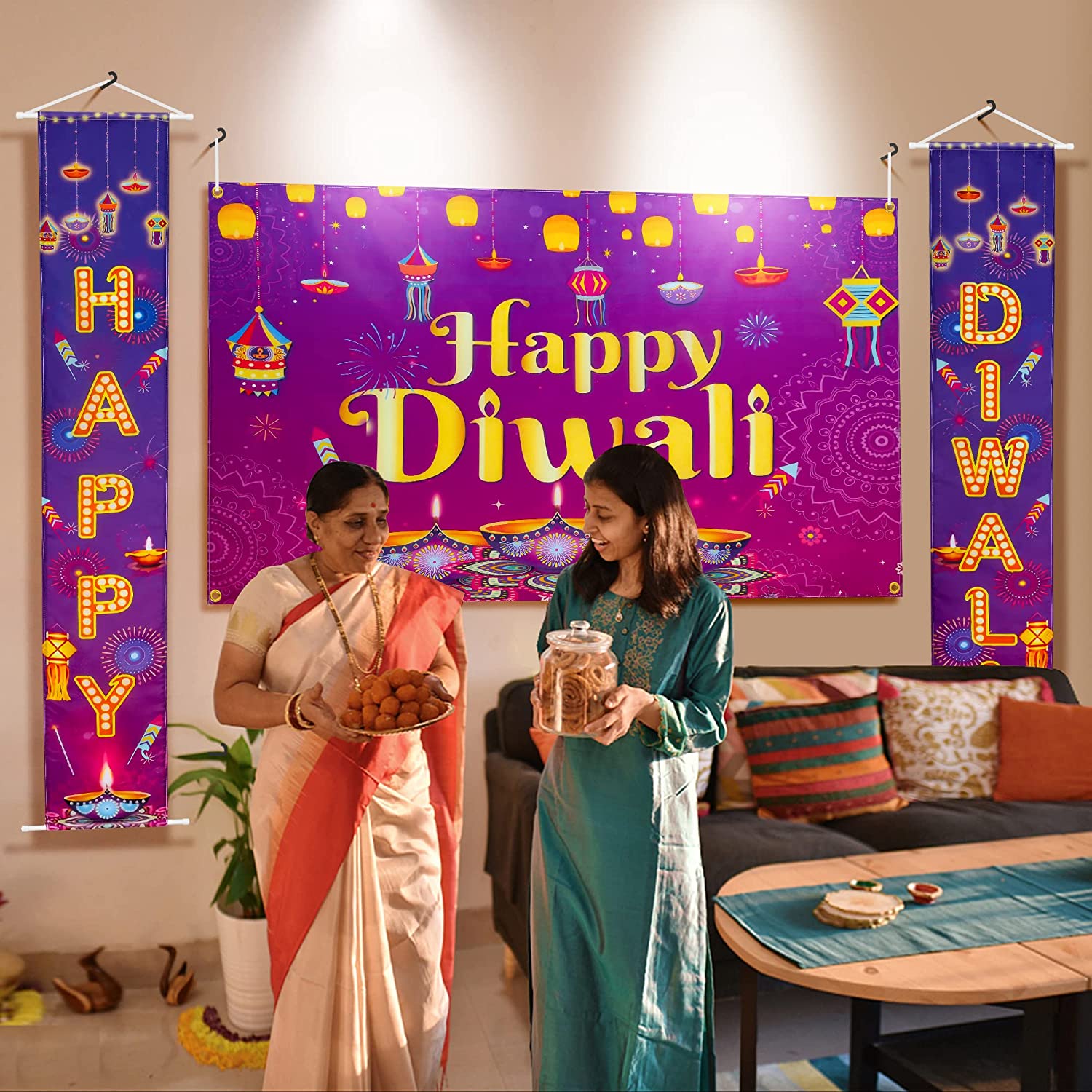 Happy Diwali Banner For Home Entry-0