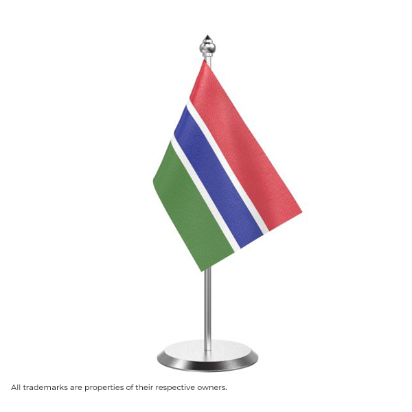 Customizable Single Table Flag with Stand-2