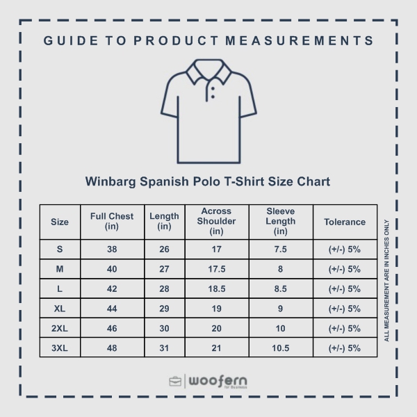 Winbarg Polo T-shirt for Men (Royal Blue)-5