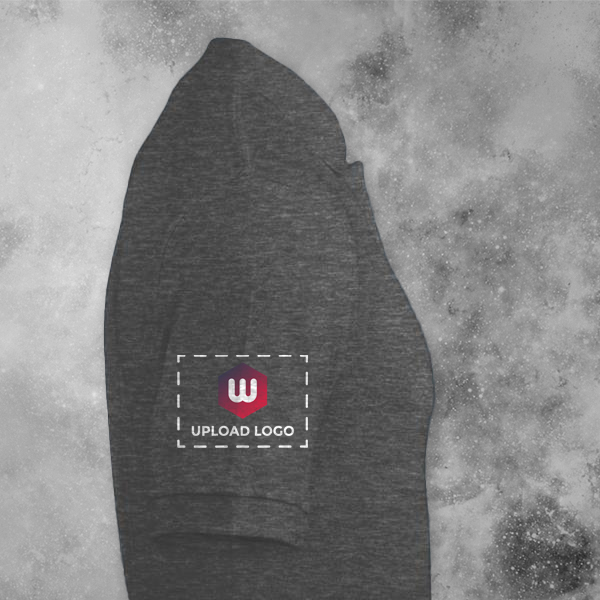 Six Degrees Cotton Polo T-shirt for Men (Charcoal Grey) - Custom Logo Left Chest & Right Arm-1