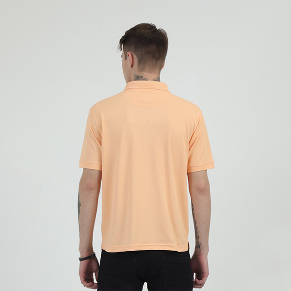 Caslay Quick Dry Polo T-Shirt (Peach)-5