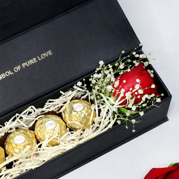 Rose & Ferrero Rocher Gift Box-1