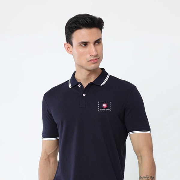 Allen Solly Men’s T-Shirt – Navy Blue | 100% Cotton | Corporate Gifting