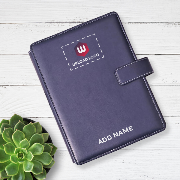 Smart Notebook with Stationery Organizer – Personalized with Name and Logo-0