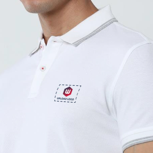 Allen Solly Men’s T-Shirt – White | 100% Cotton | Corporate Gifting-1