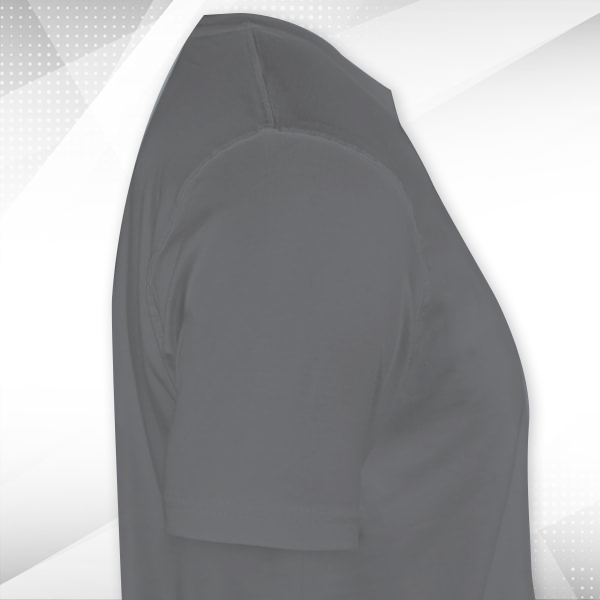 Ruffty Crew Neck Cotton T-shirt for Men Grey - Custom Logo-1