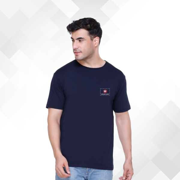 Winbarg Stretch Crew Neck - Navy T-Shirt