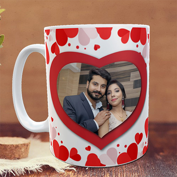 Personalized Anniversary Mug With Photo & Name