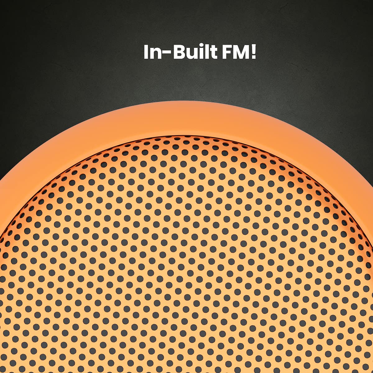 Portronics SoundDrum 1 10W TWS Portable Bluetooth 5.3 Speaker (orange)-3